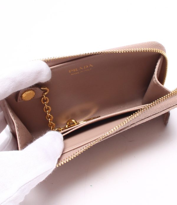 aol0132054 3 Prada Coin Case Saffiano Leather