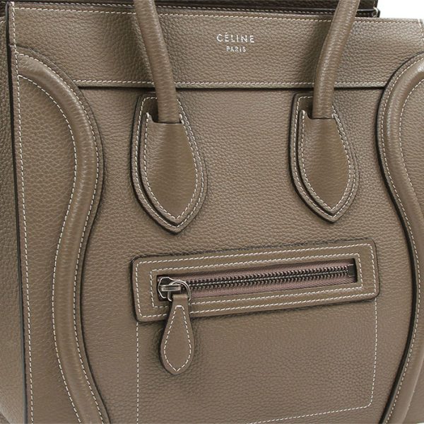 b2058 2 Celine Luggage Micro Shopper 2Way