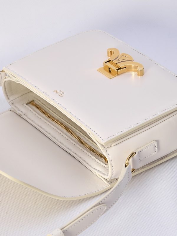 ba95ab38ee30b21 le 4 Celine White WHITE Bag Spring Summer