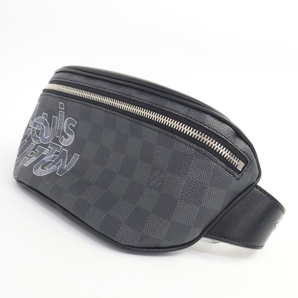 bag 19228 6 Louis Vuitton Link Bum Bag Dark Gray