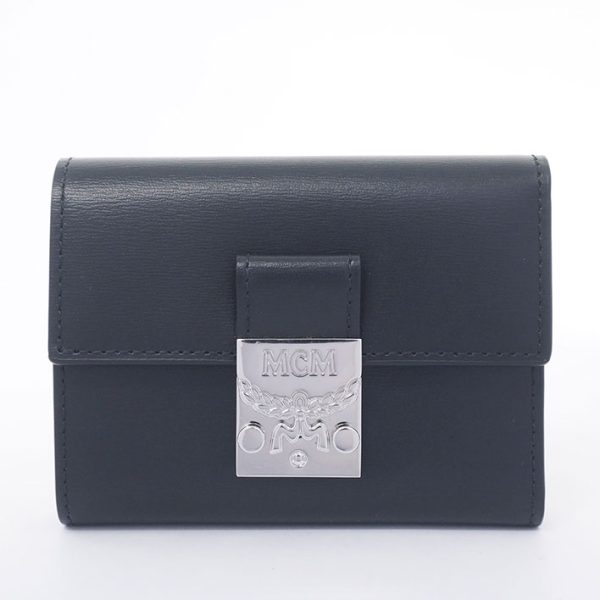 bag 19471 1 MCM Trifold Wallet Black