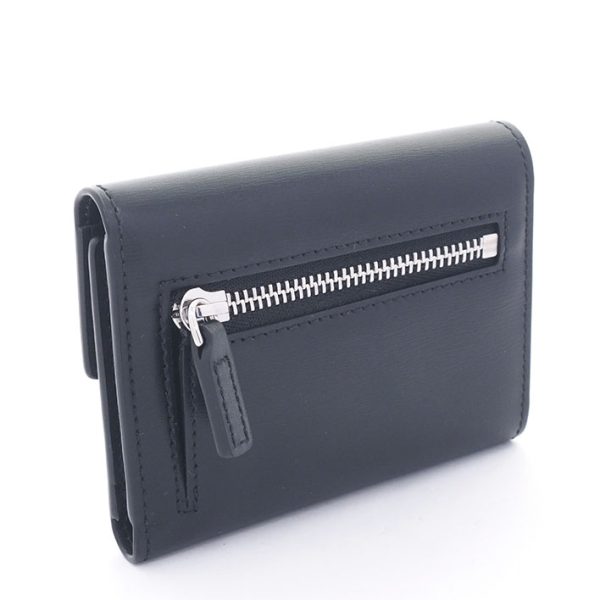 bag 19471 2 MCM Trifold Wallet Black