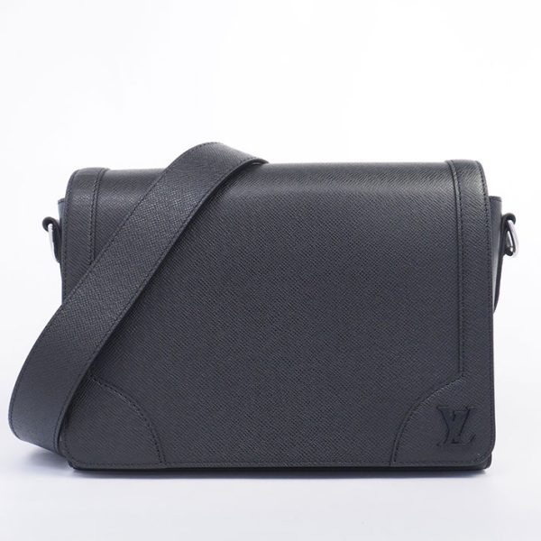 bag 19484 1 Louis Vuitton New Flap Messenger Taiga Shoulder Bag