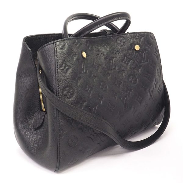 bag 19712 2 Louis Vuitton Montaigne Mm Handbag Leather