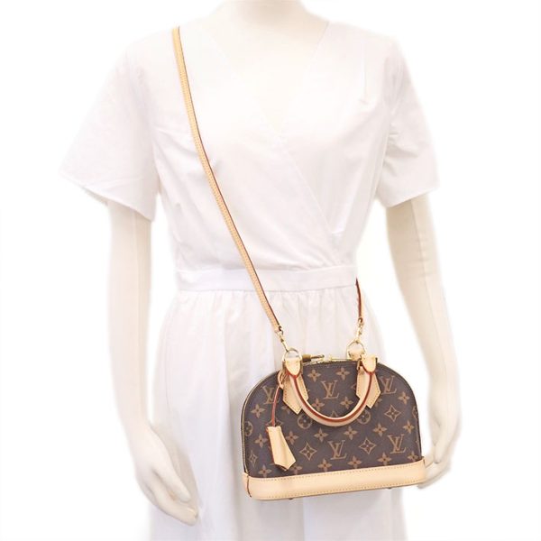 bag 19921 7 Louis Vuitton Alma BB Monogram Shoulder Bag