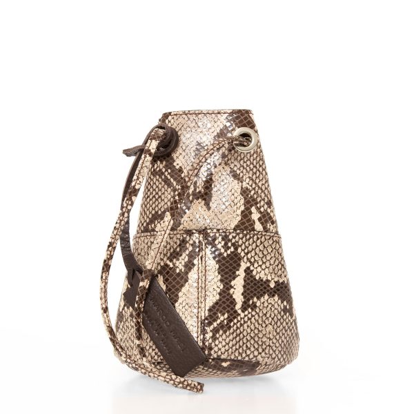 bag0004 c 01 Marco Masi Slang Shoulder Bag Python