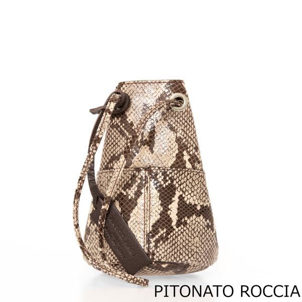 bag0004 c 04 Marco Masi Slang Shoulder Bag Python