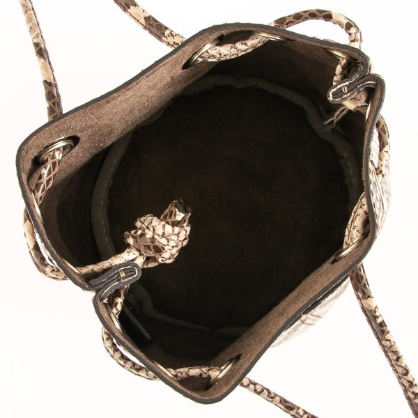 bag0004 c 06 Marco Masi Slang Shoulder Bag Python