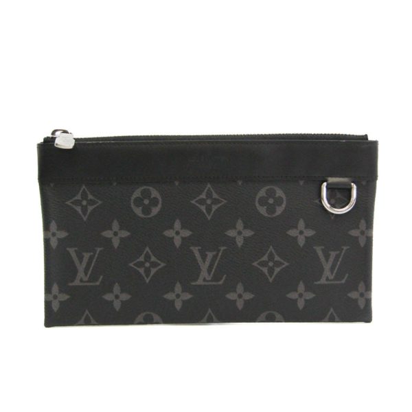 bf563101 1 Louis Vuitton Pochette Discovery Pm Clutch Bag Canvas Black