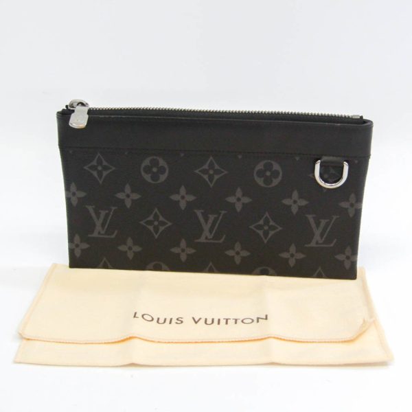 bf563101 10 Louis Vuitton Pochette Discovery Pm Clutch Bag Canvas Black