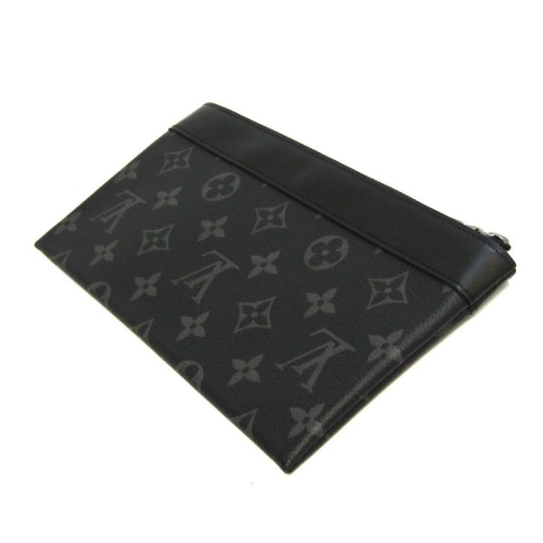 bf563101 2 Louis Vuitton Pochette Discovery Pm Clutch Bag Canvas Black