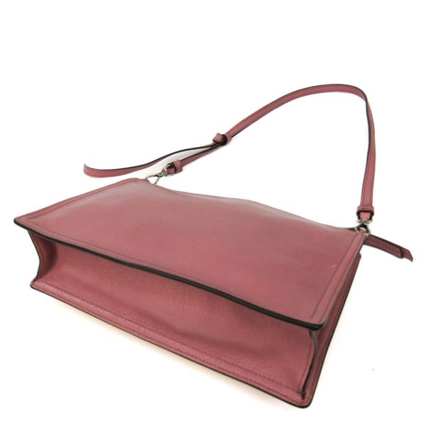 bf564737 2 Prada Etiquette Leather Shoulder Bag Pink