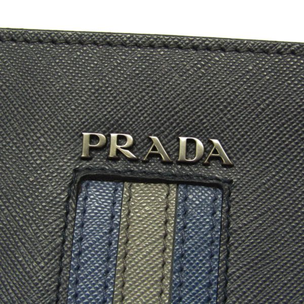 bf570906 5 Prada Clutch Bag Saffiano Leather Dark Navy