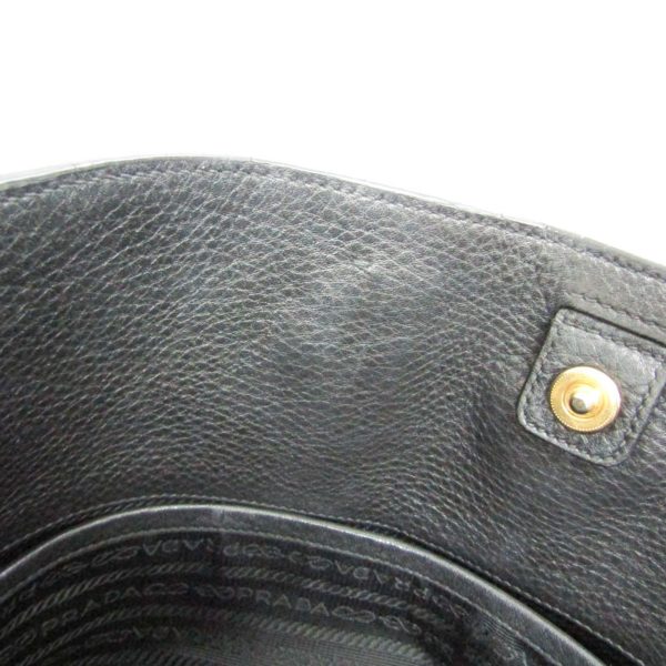 bf571118 13 Prada Leather Handbag Shoulder Bag Black