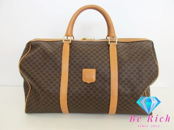 bk8653 Celine Boston Bag Brown