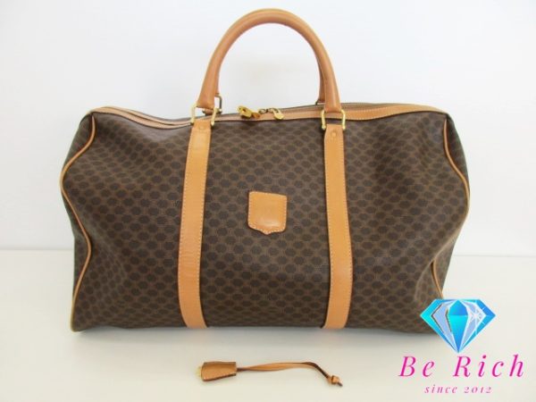 bk8653 8 Celine Boston Bag Brown