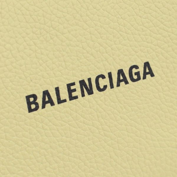 blc594216011 2 BALENCIAGA Bi Fold Wallet Leather Yellow