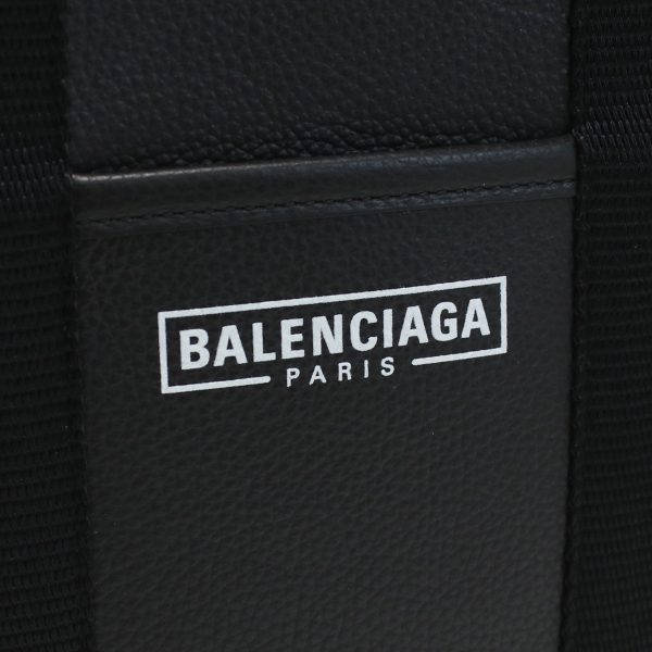 blc671402031 2 Balenciaga Hardware Tote Bag Leather Black