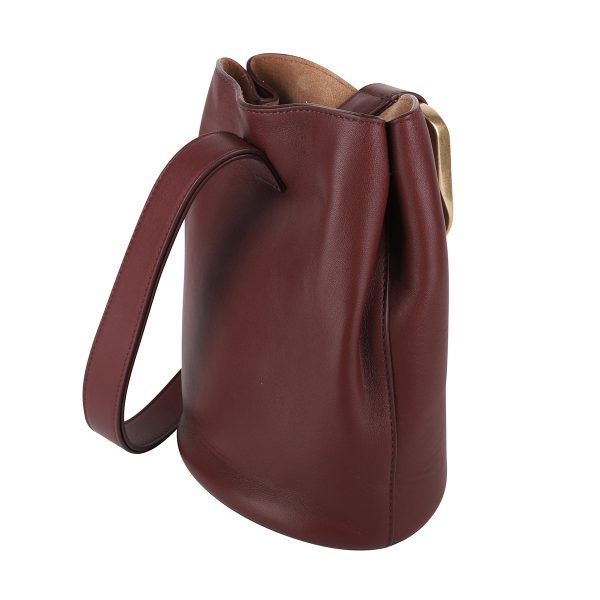 bo576804v0ekg6208 4 Bottega Veneta Drop Bucket Bag Wine Red