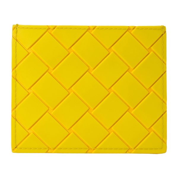 bo579246vbwl22671 1 Bottega Veneta Intrecciato Card Holder Yellow