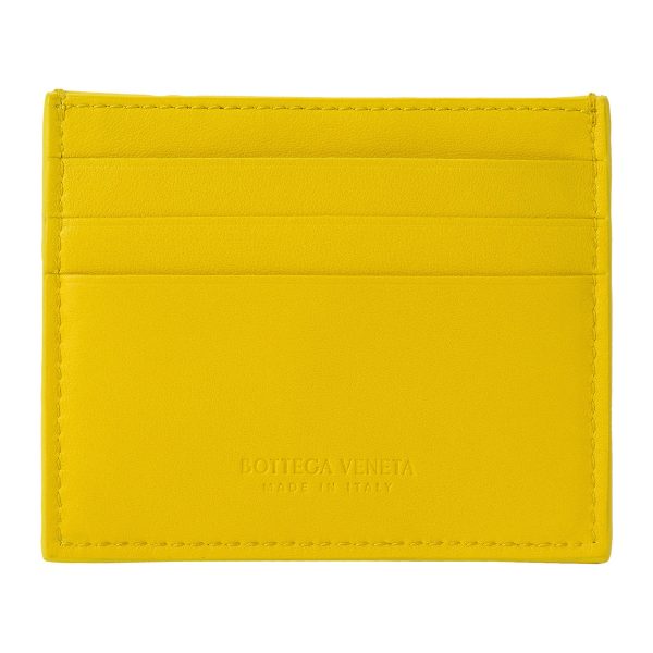 bo579246vbwl22671 2 Bottega Veneta Intrecciato Card Holder Yellow