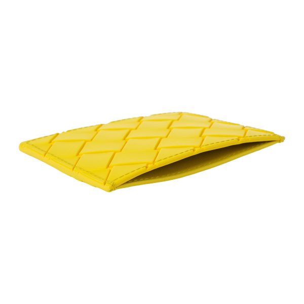 bo579246vbwl22671 4 Bottega Veneta Intrecciato Card Holder Yellow