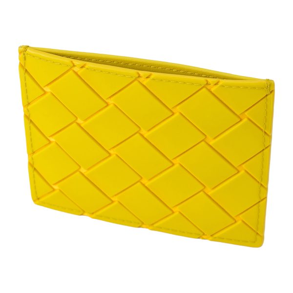 bo579246vbwl22671 7 Bottega Veneta Intrecciato Card Holder Yellow