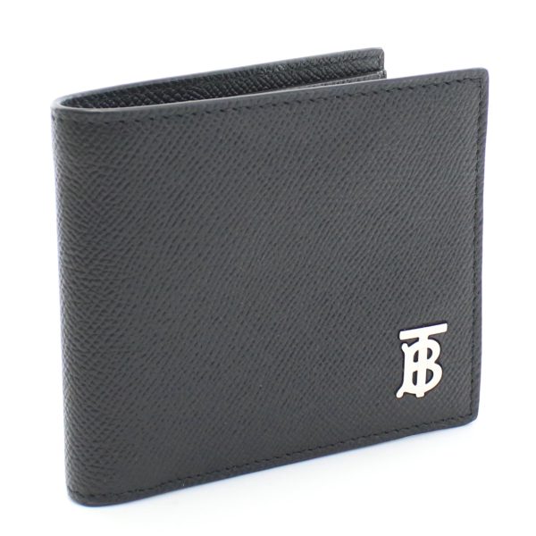 bur8062680011 1 Burberry Bifold Wallet Leather Black