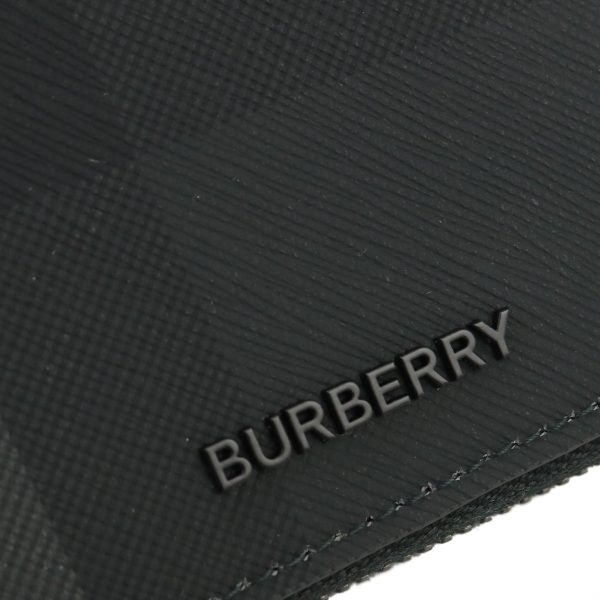 bur8070254011 2 BURBERRY Long Wallet Leather Black