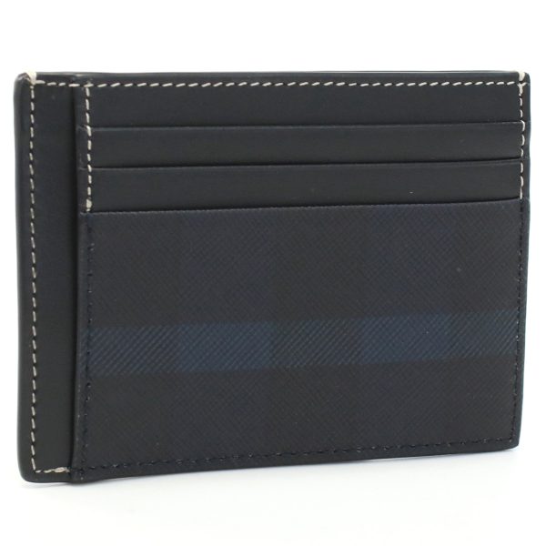 bur8074691011 1 Burberry Card Case Leather Navy