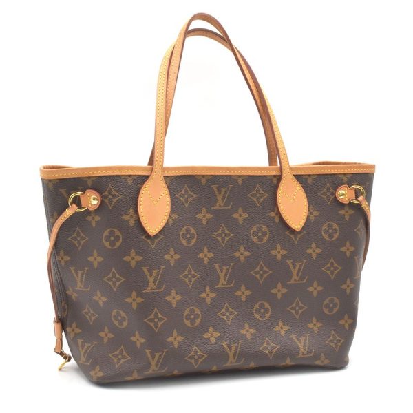 c240400048479 Louis Vuitton Neverfull Pm Tote Bag Canvas Brown