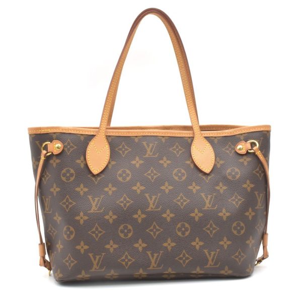 c240400048479 2 Louis Vuitton Neverfull Pm Tote Bag Canvas Brown