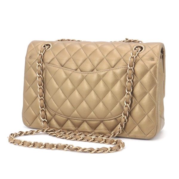 c240601109295 1 Chanel Matelasse Chain Shoulder Bag Gold