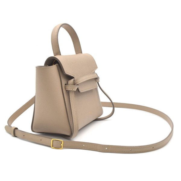 c240601118439 1 Celine Pico Belt Bag Calfskin Light Taupe