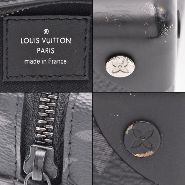 c241100045583 5 Louis Vuitton Mini Soft Trunk Shoulder Bag Canvas Black