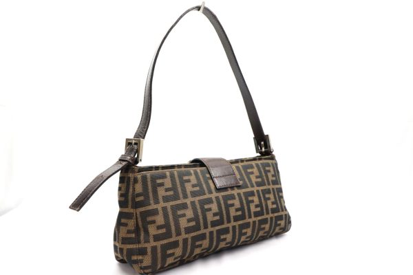 cc210r bm11746 2 Fendi Zucca Shoulder Bag Brown