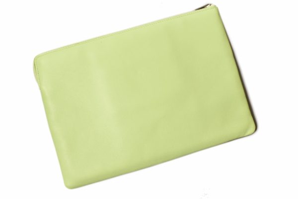 ce 19 003 3 Celine Clutch Pouch iPad Case Light Green