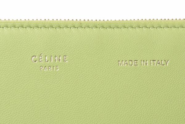 ce 19 003 6 Celine Clutch Pouch iPad Case Light Green