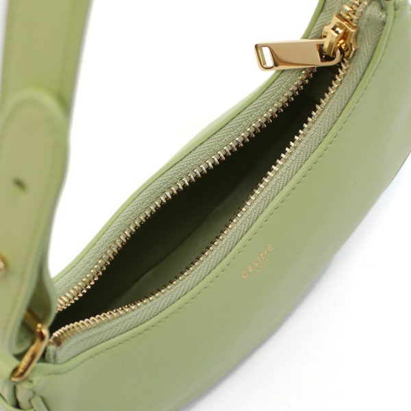 cel10i60011 3 Celine Green Brand Semi Shoulder Bag