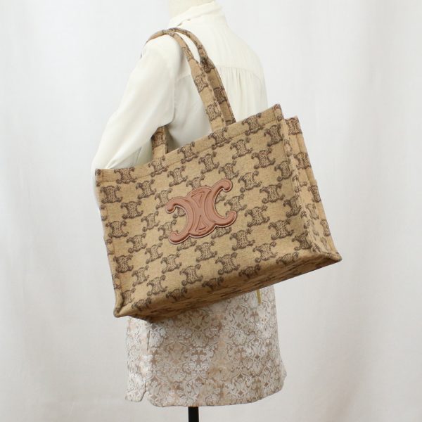 cel19676021 b Celine Tote Bag Brand LARGE CABAS BEIGE