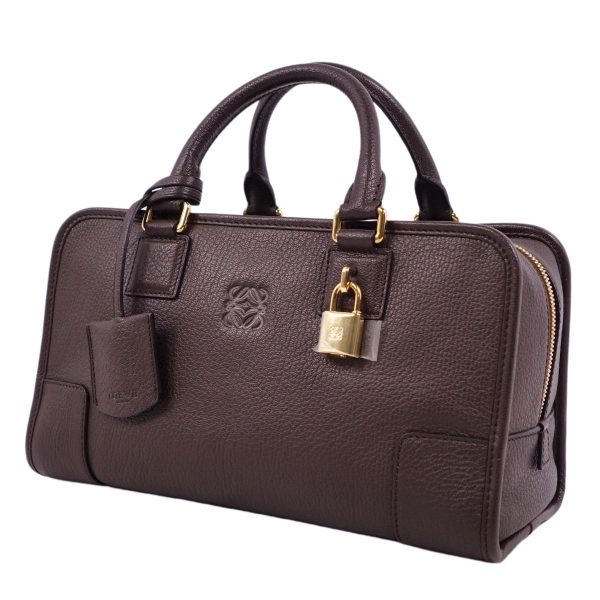 cf05os rm05f10163 1 Loewe Amazona 28 Tote Bag Brown