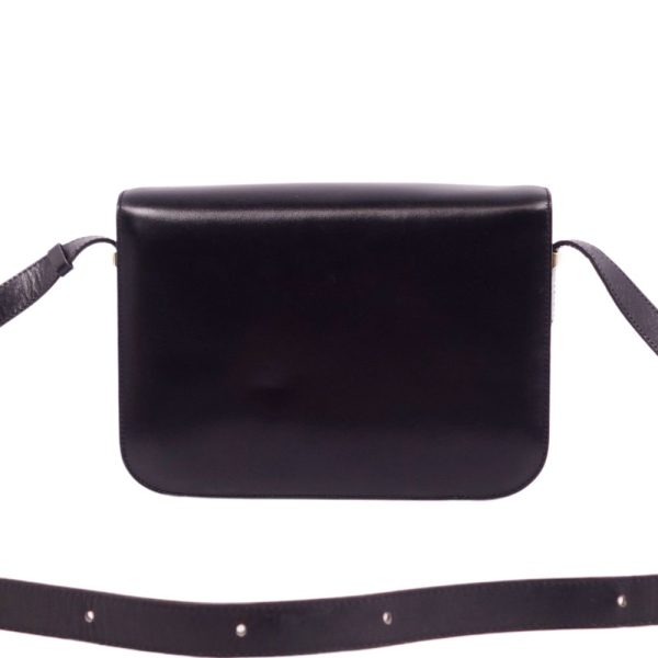 cf06ol rm05f10628 3 Celine bag shoulder carriage calf leather black