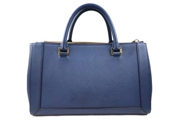 ci110c bh13836 4 MCM Leather 2WAY Bag Blue