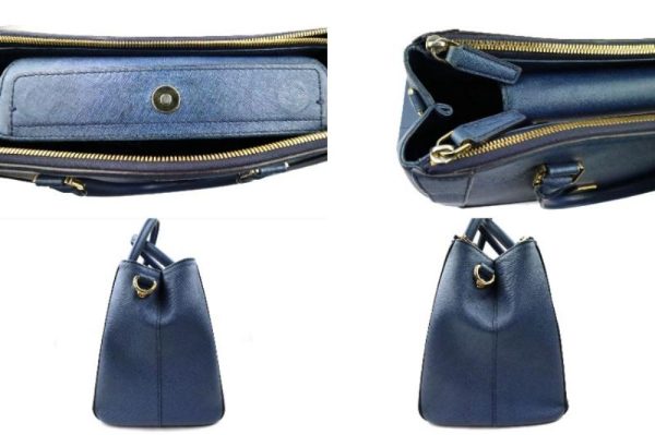 ci110c bh13836 7 MCM Leather 2WAY Bag Blue