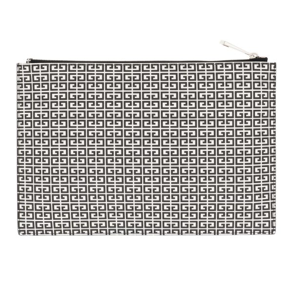 cluchbag b Givenchy Clutch Bag Monochrome White