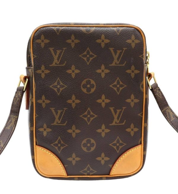 compass1669714812 Louis Vuitton Amazon Shoulder Bag Monogram Canvas Brown