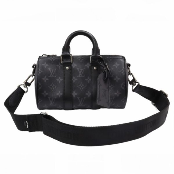 compass1672220083 Louis Vuitton Keepall Bandouliere 25 Monogram Eclipse Shoulder Bag