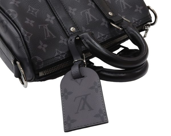 compass1672220108 Louis Vuitton Keepall Bandouliere 25 Monogram Eclipse Shoulder Bag