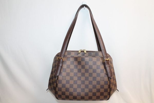 compass1688807385 LOUIS VUITTON Belem MM Shoulder Bag