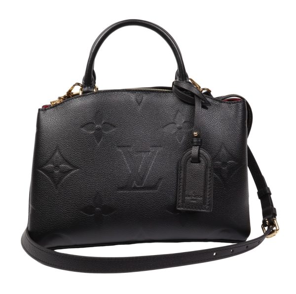 compass1695189753 Louis Vuitton Petit Palais PM 2way Handbag Monogram Empreinte Black